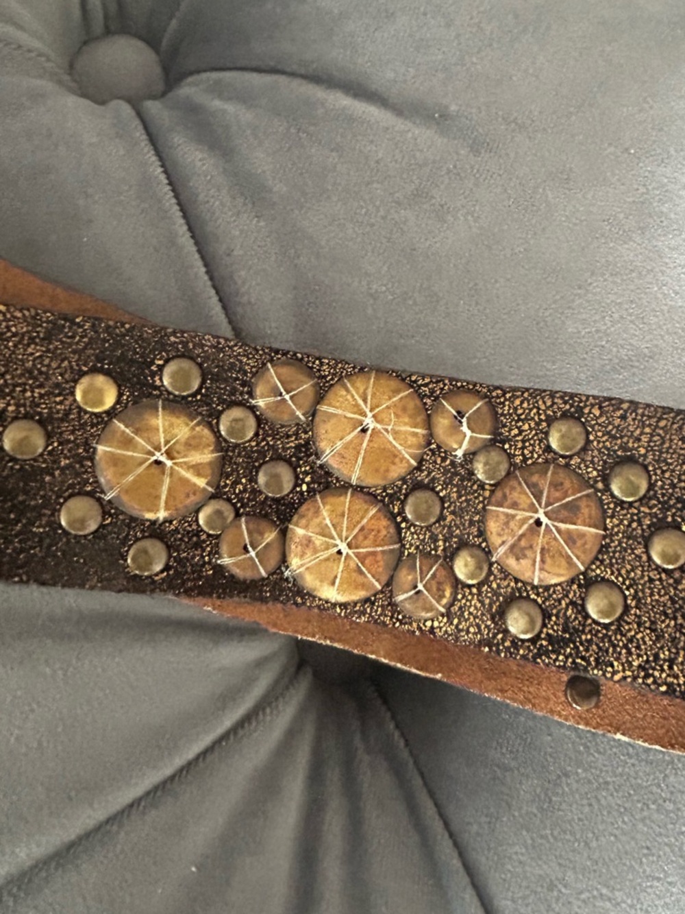 Betsey Johnson BoHo Leather Belt - Picture 7 of 10